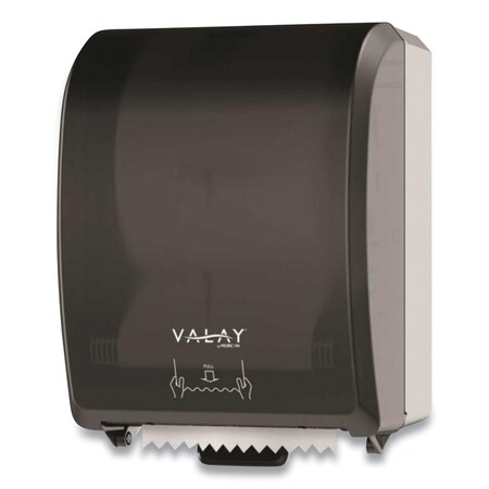 Morcon Valay Controlled Towel Dispenser, I-Notch, 12.3 x 9.3 x 15.9, Black I8000